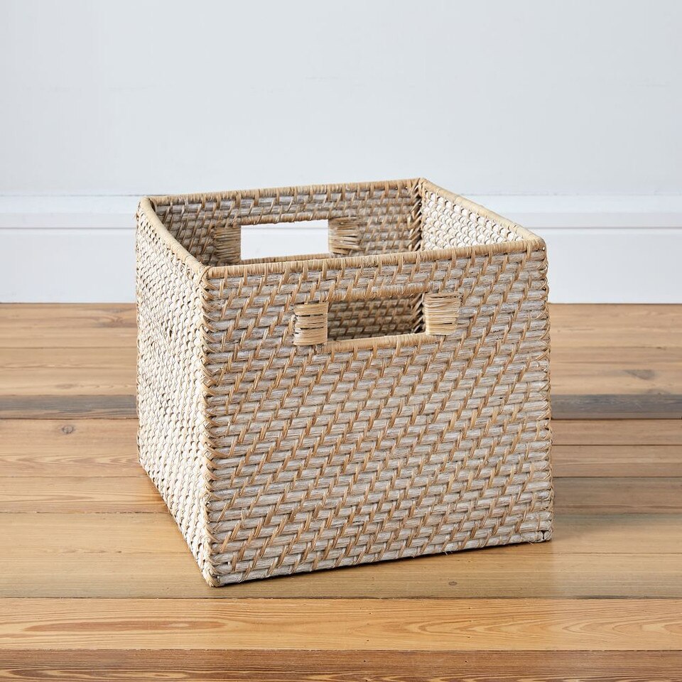 Modern Weave Storage Bin West Elm UK